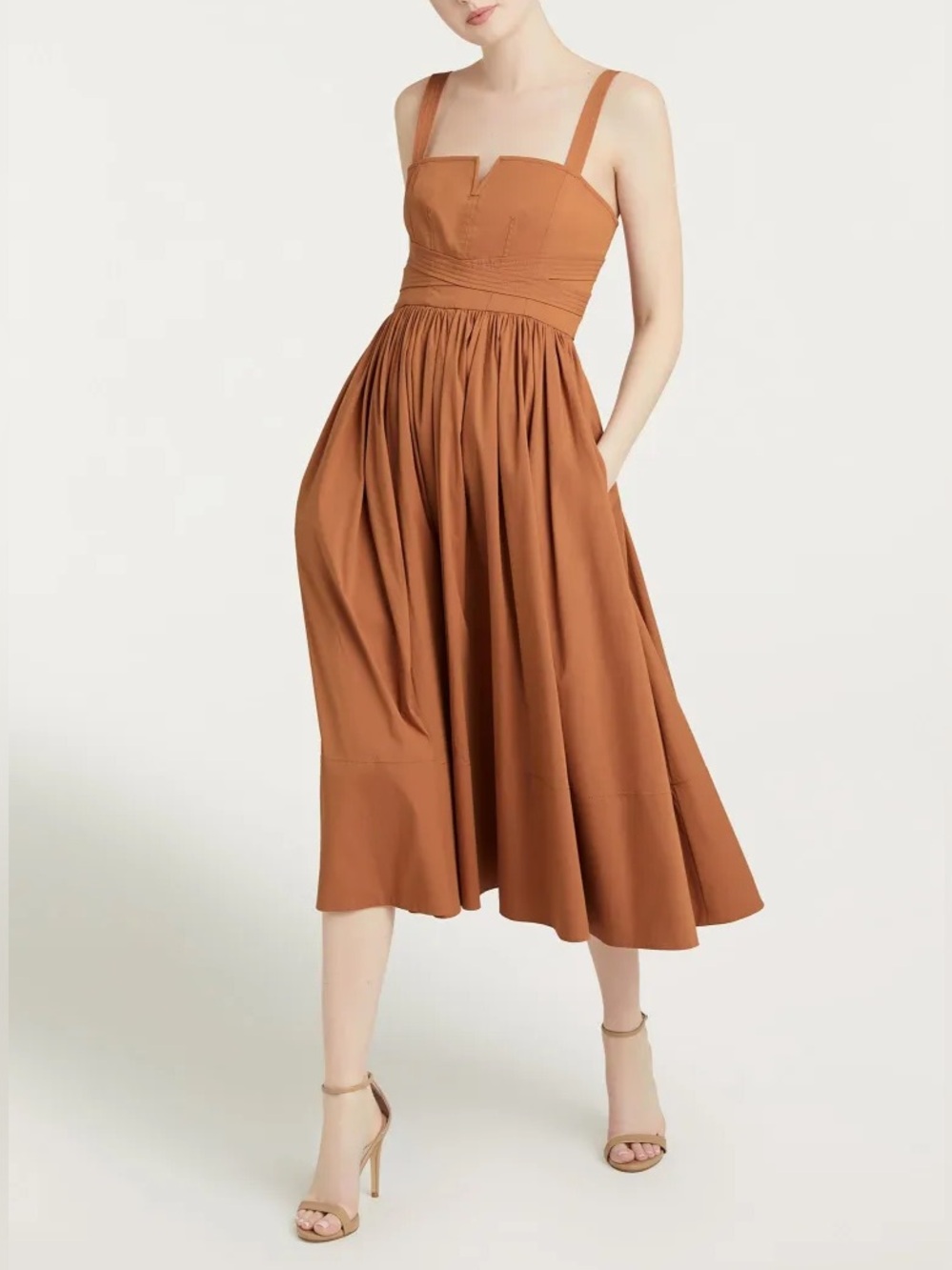 Cinq à Sept Cornelia Midi Dress Size 2